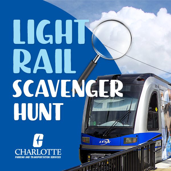 Light Rail Scavenger Hunt graphic.